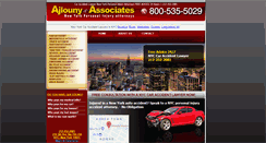 Desktop Screenshot of nylawyercaraccident.com